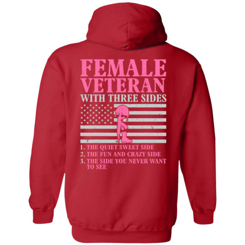 VET WOMEN - DESIGN #43 Zip Up Hooded Sweatshirt