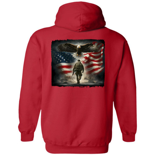 VETS - DESIGN #39 Zip Up Hooded Sweatshirt