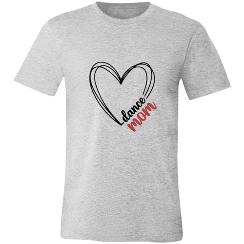 Dance Mom with Heart Short-Sleeve T-Shirt