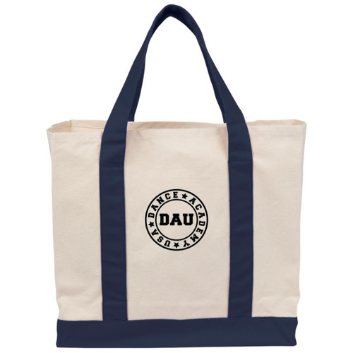 Dance Academy USA Cotton Canvas Two-Tone Tote
