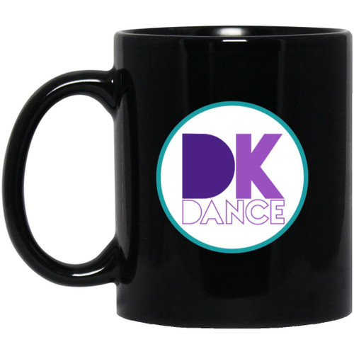 DK Dance 11oz Black Mug