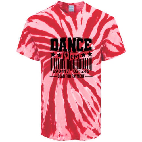 Dance Mom Scan For Payment Tie-Dye Tee