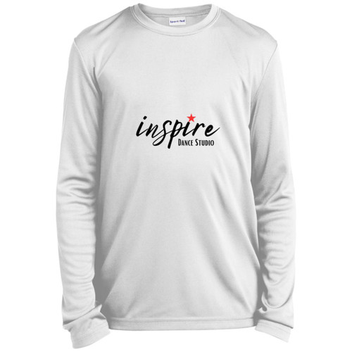 inspire Dance Studio Youth Long Sleeve Performance Tee