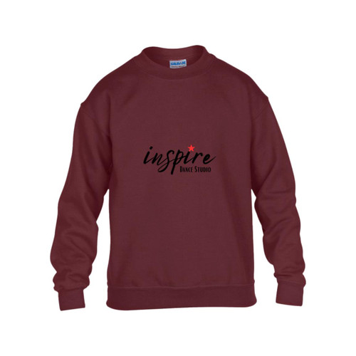 inspire Dance Studio Youth Heavy Blend Fleece Crew
