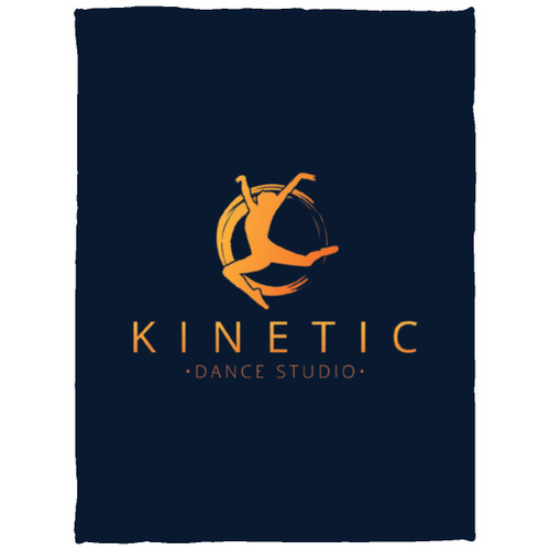Kinetic Dance Studio Cozy Plush Fleece Blanket - 30x40