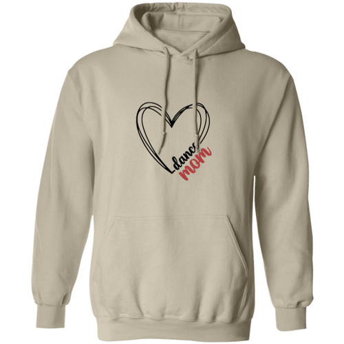 Dance Mom with Heart Pullover Hoodie