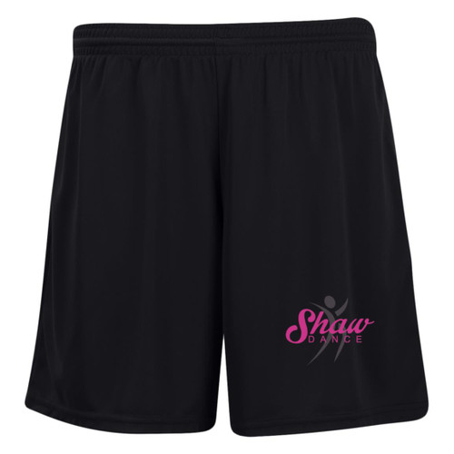 Shaw Dance Ladies Moisture-Wicking 7 inch Inseam Training Shorts