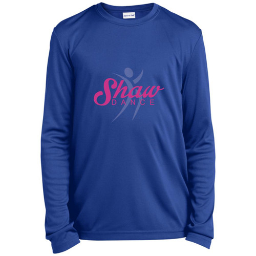 Shaw Dance Youth Long Sleeve Performance Tee