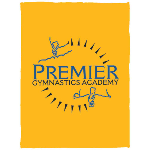 Premier gymnastics Academy Cozy Plush Fleece Blanket - 30x40