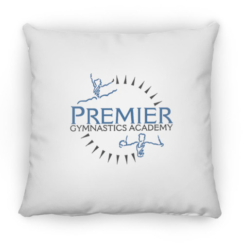 Premier gymnastics Academy Small Square Pillow