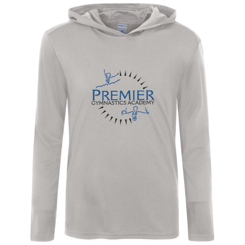Premier gymnastics Academy Youth Competitor Hooded Long Sleeve