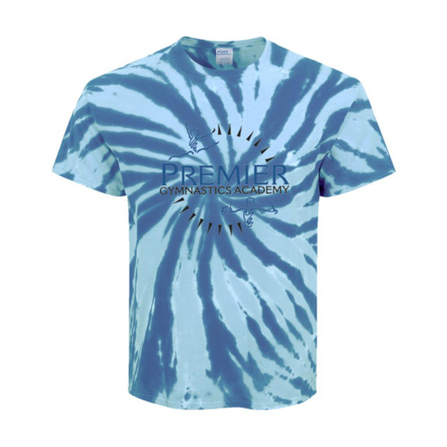 Premier gymnastics Academy Youth Tie-Dye Tee