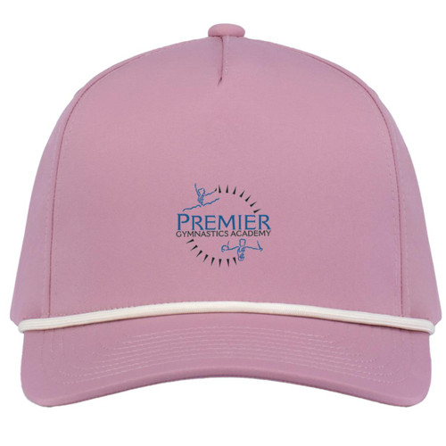 Premier gymnastics Academy Premium 5-Panel Cap with Accent Color