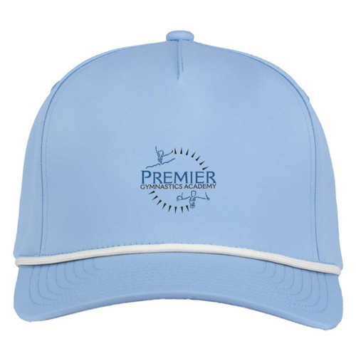 Premier gymnastics Academy Premium 5-Panel Cap with Accent Color