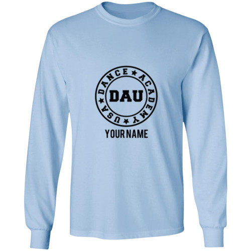 Personalized Dance Academy USA Long Sleeve T-Shirt