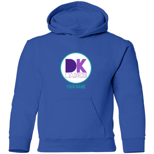 Personalized DK Dance Youth Pullover Hoodie