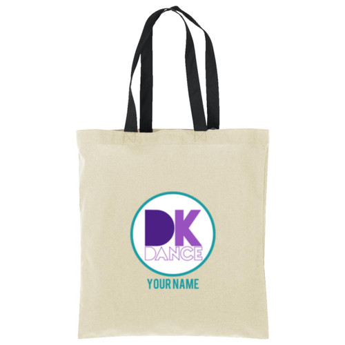 Personalized DK Dance Cotton Tote