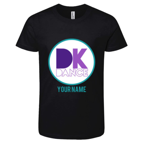 Personalized DK Dance Youth Short-Sleeve T-Shirt