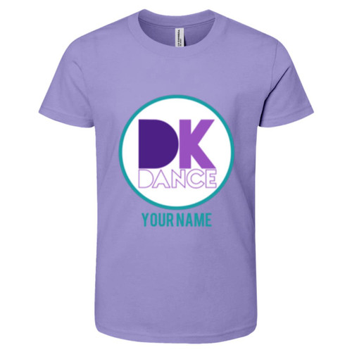 Personalized DK Dance Youth Short-Sleeve T-Shirt