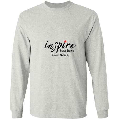 Personalized inspire Dance Studio Long Sleeve T-Shirt