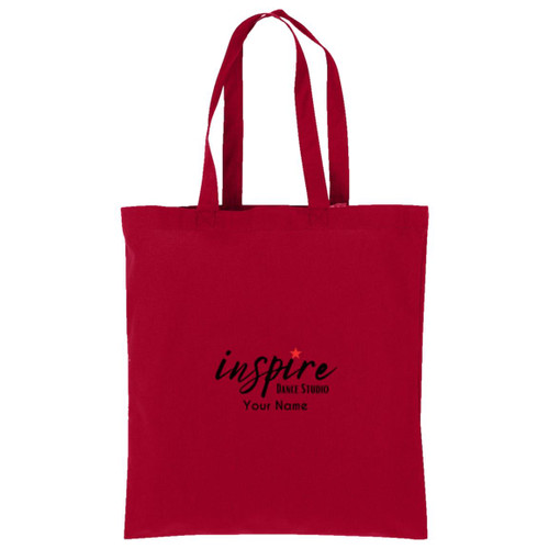 Personalized inspire Dance Studio Cotton Tote