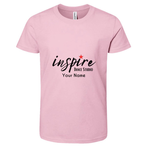 Personalized inspire Dance Studio Youth Short-Sleeve T-Shirt
