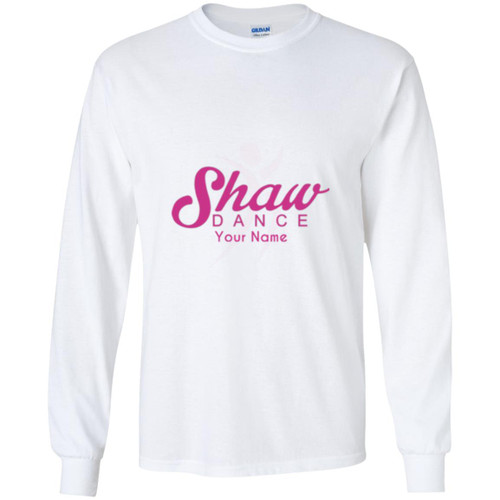 Personalized Shaw Dance Youth Long Sleeve T-Shirt