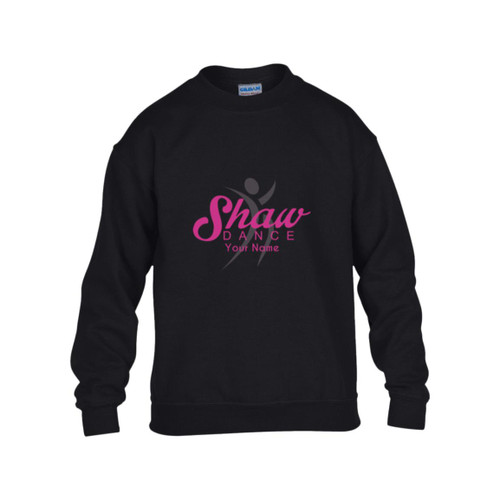 Personalized Shaw Dance Youth Heavy Blend Fleece Crew