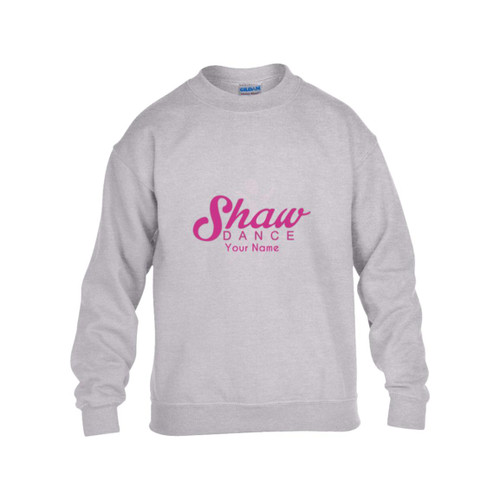 Personalized Shaw Dance Youth Heavy Blend Fleece Crew