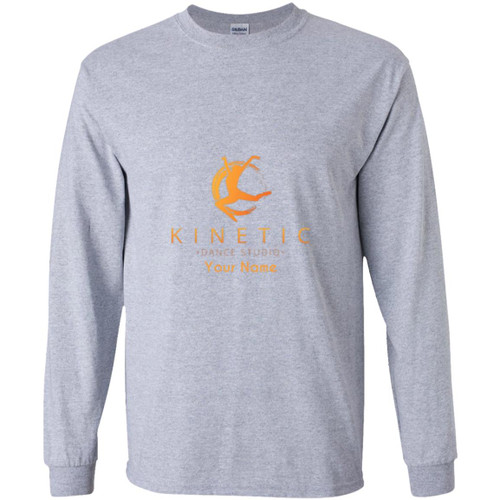 Personalized Kinetic Dance Studio Youth Long Sleeve T-Shirt