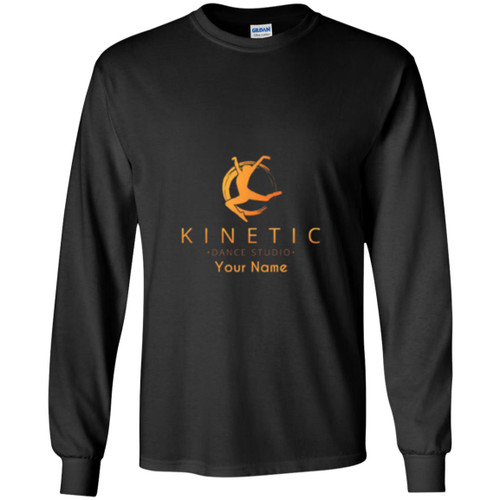 Personalized Kinetic Dance Studio Youth Long Sleeve T-Shirt