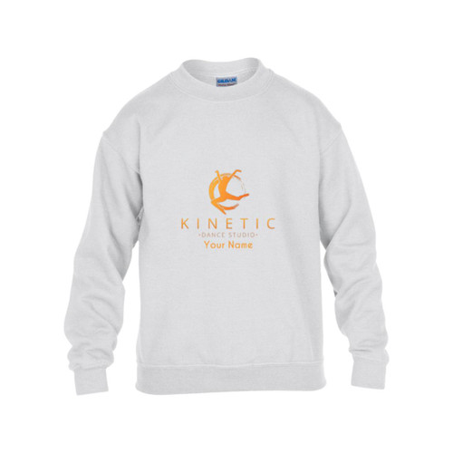 Personalized Kinetic Dance Studio Youth Heavy Blend Fleece Crew