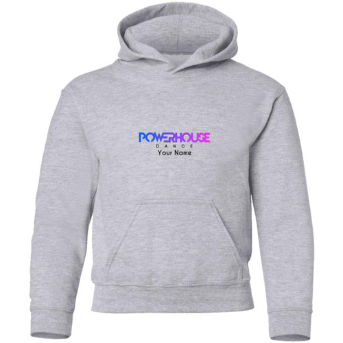 Personalized Power House Dance Youth Pullover Hoodie