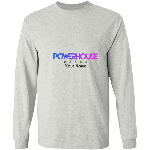 Personalized Power House Dance Long Sleeve T-Shirt
