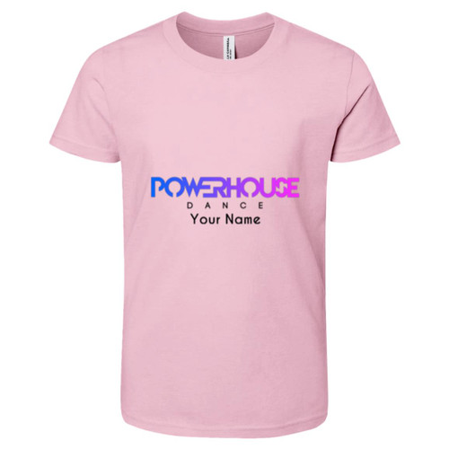 Personalized Power House Dance Youth Short-Sleeve T-Shirt
