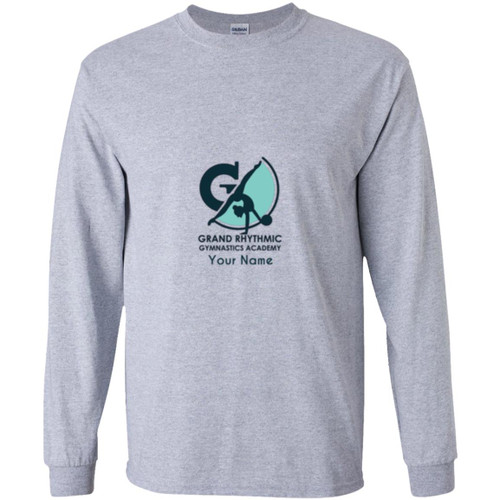 Personalized Grand Rhythmic Gymnastics Academy Youth Long Sleeve T-Shirt