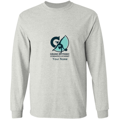 Personalized Grand Rhythmic Gymnastics Academy Long Sleeve T-Shirt