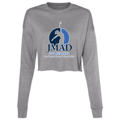 JMAD Bella + Canvas Ladies Cropped Fleece Crew