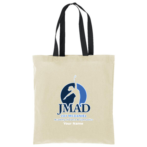 JMAD Personalized Port Authority Core Cotton Tote