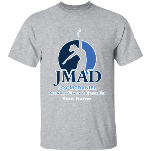 JMAD Personalized Gildan Youth 5.3 oz 100% Cotton T-Shirt