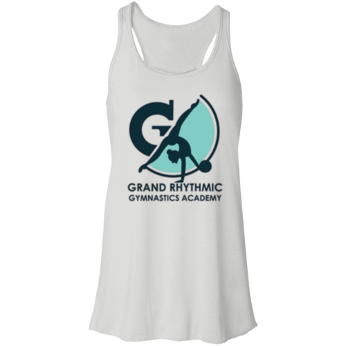 Grand Rhythmic Gymnastics Academy Bella + Canvas Flowy Racerback Tank