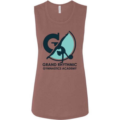 Grand Rhythmic Gymnastics Academy Bella + Canvas Ladies' Flowy Muscle Tank