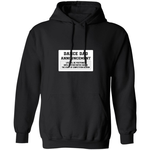 Dance Dad Announcement Pullover Hoodie