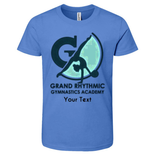 Personalized Grand Rhythmic Gymnastics Academy Bella + Canvas Kids Short-Sleeve T-Shirt