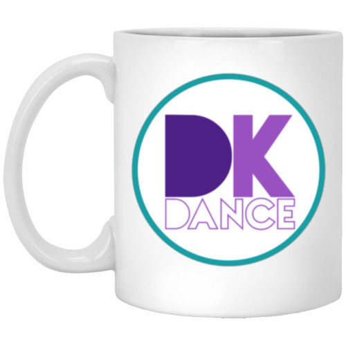 DK Dance 11oz White Mug