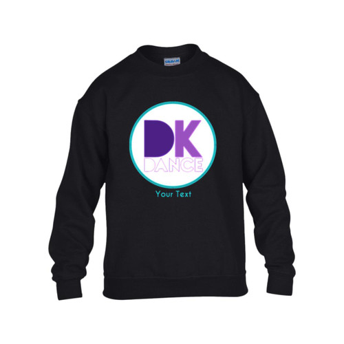 Personalized DK Dance Gildan Kids Heavy Blend Fleece Crew