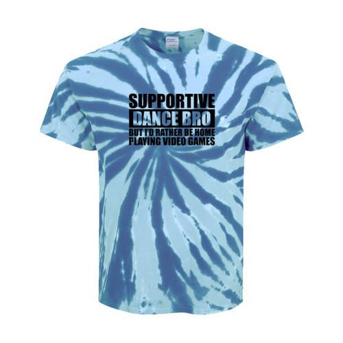 Supportive Dance bro Youth Tie-Dye Tee