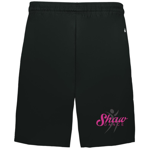 Shaw Dance Badger Adult B-Core 7 Inch Short with Pockets