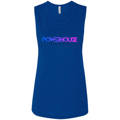 Power House Dance Bella + Canvas Ladies' Flowy Muscle Tank