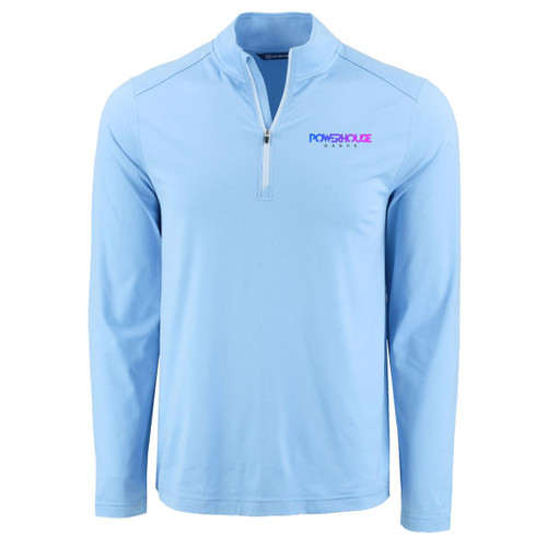 Power House Dance Cutter & Buck Mens Coastline Recycled Quarter Zip